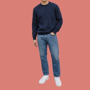 GAP Men’s 38x30 Straight Leg Blue Jeans – Classic Everyday Denim